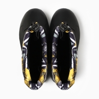 Сапоги детские арт. Д605 (черный/надставка МИКС) (р. 33/34)