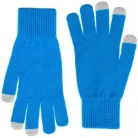 Перчатки сенсорные Urban Flow, ярко-голубые, размер L/XL Перчатки сенсорные Urban Flow, ярко-голубые, размер L/XL