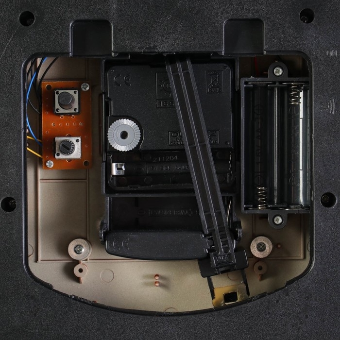 Часы настенные, серия: Маятник, Часы настенные, серия: Маятник, "Азалия", бесшумные, d-16 см, 4 АА