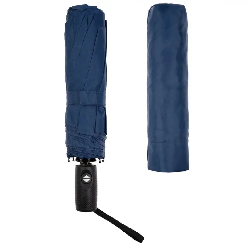 Складной зонт Dome Double с двойным куполом, темно-синий, ver.2 Складной зонт Dome Double с двойным куполом, темно-синий, ver.2
