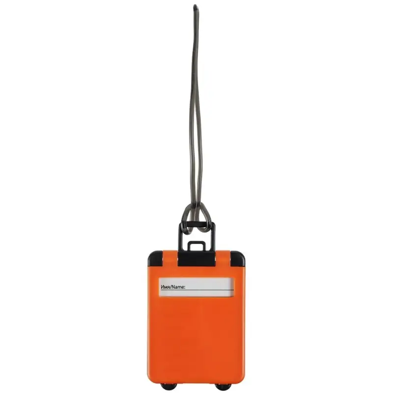 Бирка для багажа Trolley, оранжевая Бирка для багажа Trolley, оранжевая