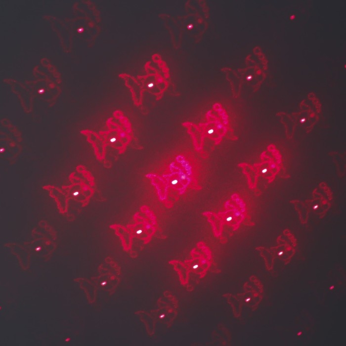 Указка лазерная 12 + 1 насадки от USB 10х14,5 см Указка лазерная 12 + 1 насадки от USB 10х14,5 см