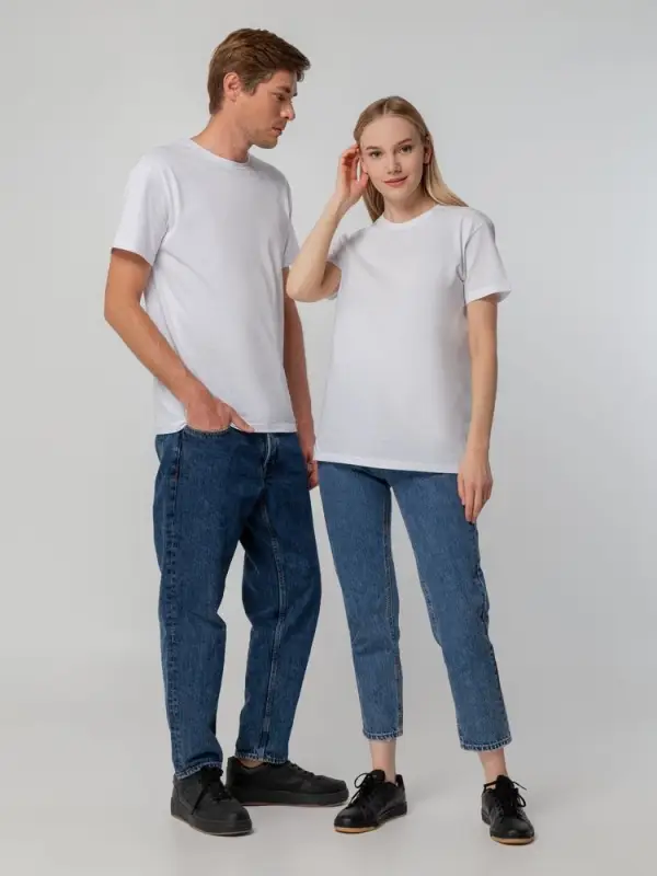 Футболка унисекс T-bolka 140, белая, размер 4XL