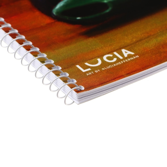 Альбом для рисования А4, 30 листов на гребне "Узнай себя!", обложка мелованный картон, перфорация, блок 100 г/м2, МИКС