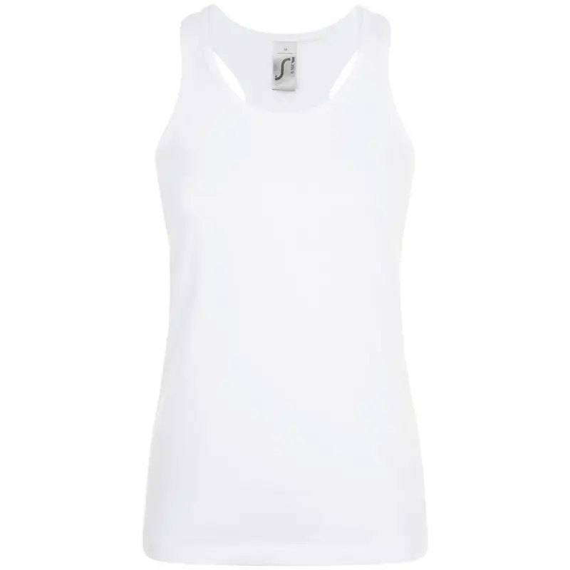 Майка женская Justin Women белая, размер XS