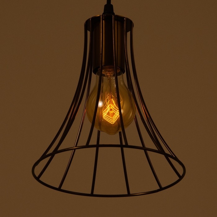 Светильник BayerLux "Чилли" Е27 40Вт золото 18х18х19-119см