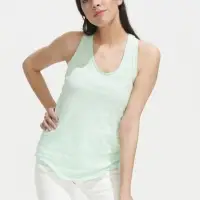 Майка женская Moka 110, ярко-голубая, размер S Майка женская Moka 110, ярко-голубая, размер S