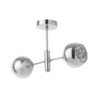 Люстра Аполло 2х60Вт Е27 Хром Люстра Аполло 2х60Вт Е27 Хром