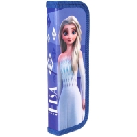 Пенал каркасный, 1 секция, 55х205х25 мм, ламинированный картон, Холодное сердце Пенал каркасный, 1 секция, 55х205х25 мм, ламинированный картон, Холодное сердце