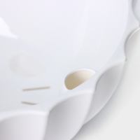 Кашпо для цветов с автополивом &laquo;Ракушка&raquo;, 2,4 л, цвет белый