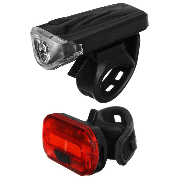 Комплект велосипедных фонарей JY-7043+JY-6068T Комплект велосипедных фонарей JY-7043+JY-6068T