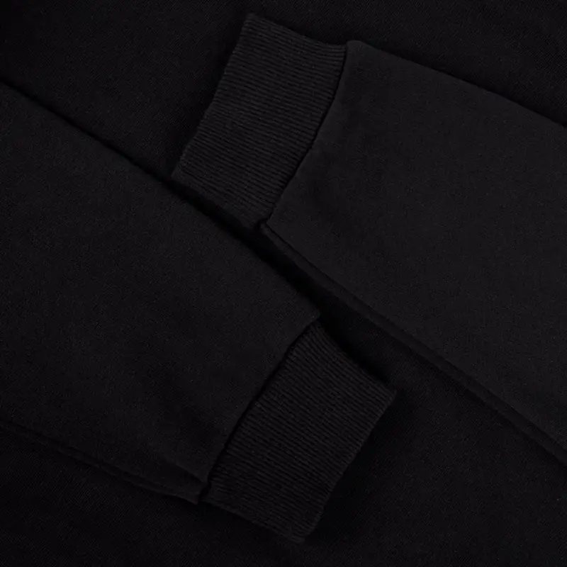 Худи оверсайз унисекс Kosmos, черное, размер XS/S