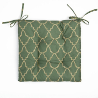 Сидушка на стул Этель "Gold ornament" 42х42х7см, 100%хл, саржа 190 г/м2