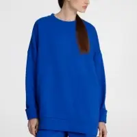 Свитшот унисекс S2, синий, размер M/L