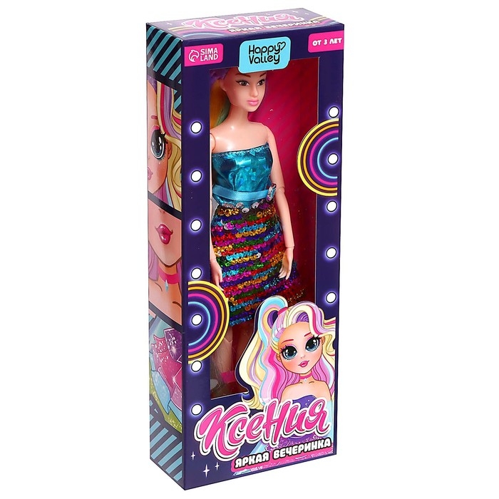 Кукла-модель шарнирная &laquo;Яркая вечеринка&raquo;