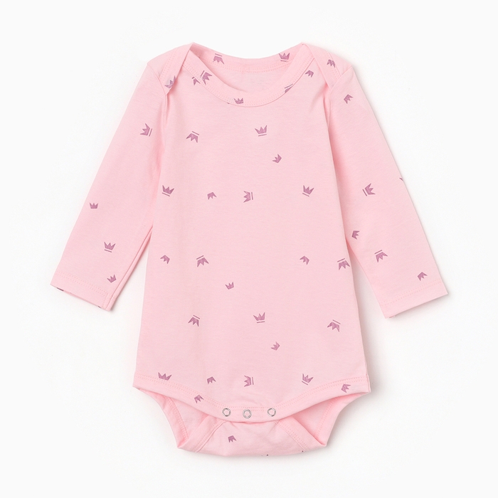 Боди детское MINAKU, цвет розовый, рост 80-86 см