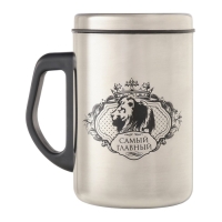 Термокружка, 500 мл, Сталь "Самый главный", сохраняет тепло 2 ч, 13.5 х 8.3 см Термокружка, 500 мл, Сталь "Самый главный", сохраняет тепло 2 ч, 13.5 х 8.3 см
