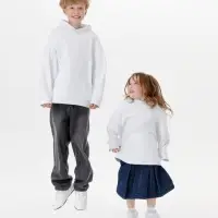 Худи детское оверсайз Houdini, белое, 8 лет