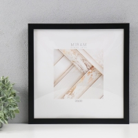 Фоторамка пластик "МИРАМ" 30х30 см, 641877-33, чёрный (пластиковый экран) Фоторамка пластик "МИРАМ" 30х30 см, 641877-33, чёрный (пластиковый экран)