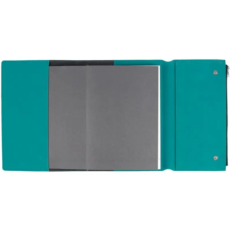 Ежедневник Grace на заказ, недатированный, бирюзовый