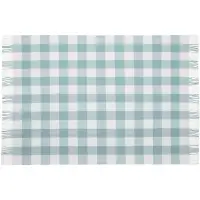 Плед London, бирюзовый