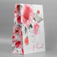 Пакет подарочный ламинированный, упаковка, Present, 40 х 49 х 15 см Пакет подарочный ламинированный, упаковка, Present, 40 х 49 х 15 см