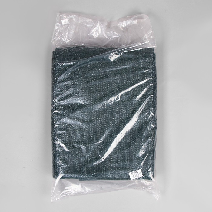 Сетка затеняющая, 5 &times; 2 м, плотность 80 г/м&sup2;, зелёная, в наборе 15 клипс