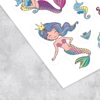 Наклейки детские в стикербуке «Волшебный», 10 листов, 14 х 21 см Наклейки детские в стикербуке «Волшебный», 10 листов, 14 х 21 см