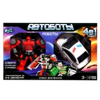 Набор роботов «Автоботы», 2 штуки, полицейский и пожарный Набор роботов «Автоботы», 2 штуки, полицейский и пожарный