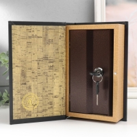 Сейф-книга дерево кожзам "Наследие династии" 21х13х5 см