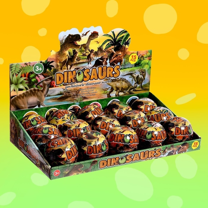 Игрушка-сюрприз в шаре &laquo;Мир динозавров&raquo;