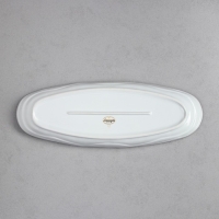 Селедочница «Рыбное ассорти», 800 мл, золотая обводка, фарфор, Иран Селедочница «Рыбное ассорти», 800 мл, золотая обводка, фарфор, Иран