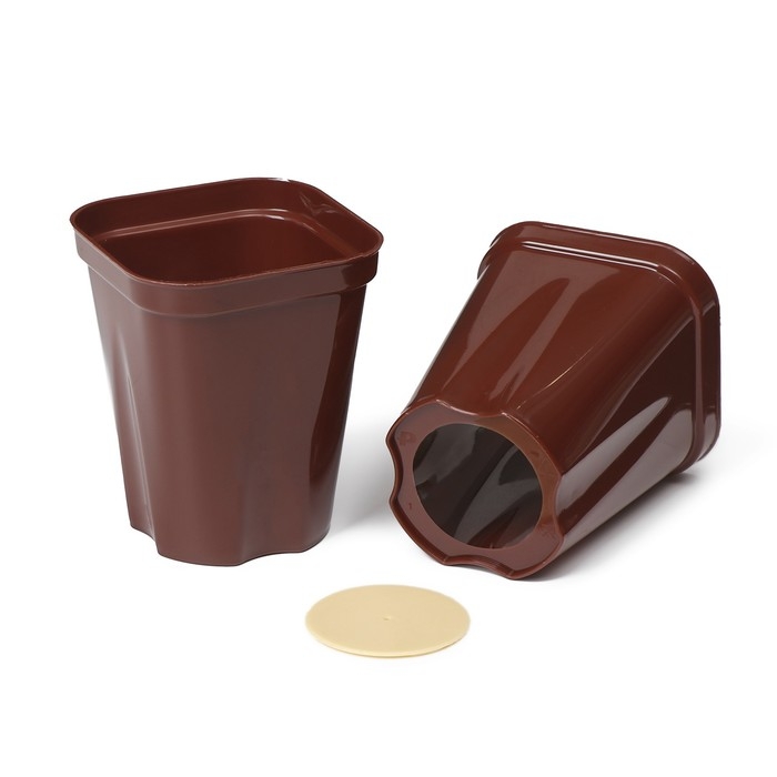 Набор для рассады: стаканы по 250 мл (6 шт.), контейнер 24 &times; 16 см, МИКС