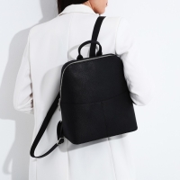 Рюкзак на молнии, &laquo;Медведково&raquo;, цвет чёрный