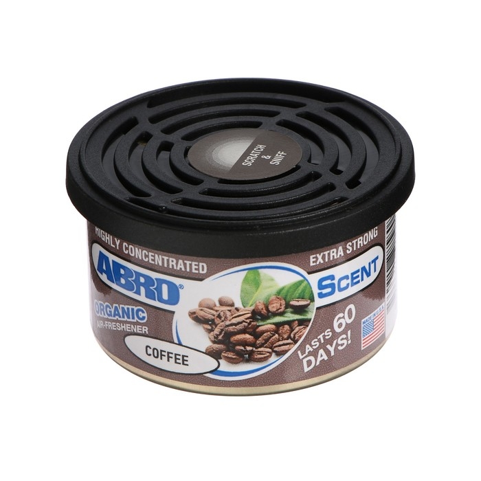 Ароматизатор Abro Organic &laquo;Кофе&raquo;