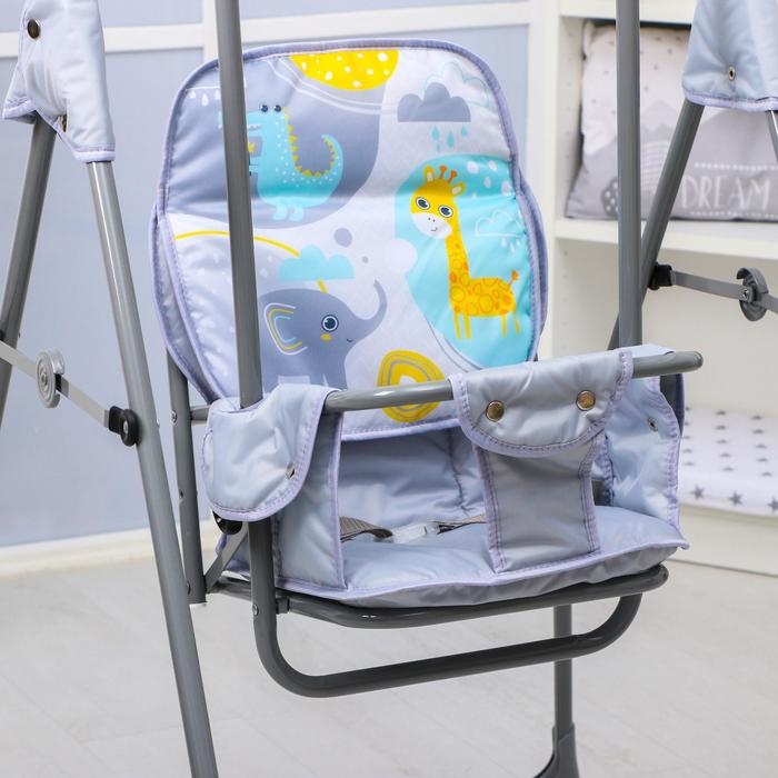 Качели детские напольные &laquo;Веселые зверята&raquo;