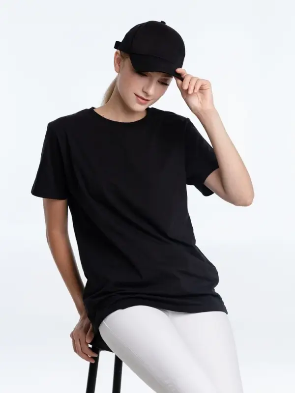 Бейсболка Long Beach, черная