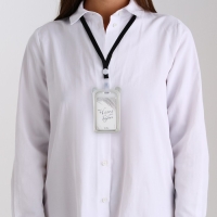 Чехол для бейджа с ушками «Мишка», 7 х 12 см Чехол для бейджа с ушками «Мишка», 7 х 12 см