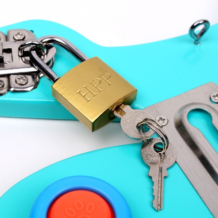 Детский бизиборд &laquo;Мотоцикл&raquo; 40 &times; 25 &times; 5 см