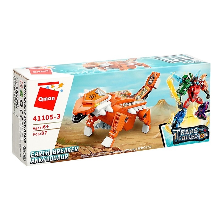 Конструктор Динобот &laquo;Вождь Тираннозавр&raquo;, 6 видов, МИКС