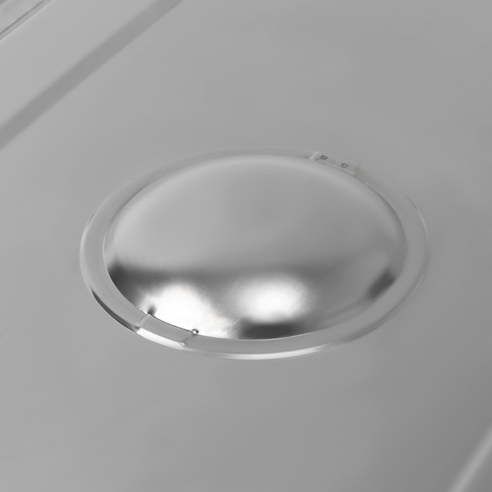 Крышка из нержавеющей стали к гастроемкости 1/1, 53&times;32,5 см, толщина 0,8 мм