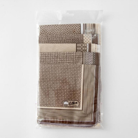 Платки носовые мужские Этель "Серджио" 30*30 см,(набор 12 шт,) цв.коричневый, рис. МИКС Платки носовые мужские Этель "Серджио" 30*30 см,(набор 12 шт,) цв.коричневый, рис. МИКС