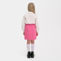 Рубашка детская KAFTAN, размер 36 (134-140 см), цвет белый