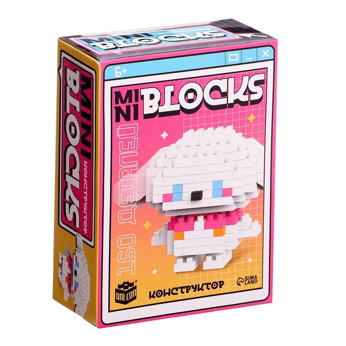 Конструктор &laquo;Mini Blocks. Собачка&raquo;, 160 деталей
