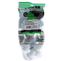 Сифон для мойки Akvater, 3 1/2" х 40 мм, двойной, прямоуг. перелив, отвод для стир. машины