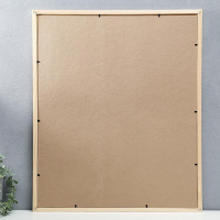 Фоторамка 50х60 см белое дерево № 5 Фоторамка 50х60 см белое дерево № 5