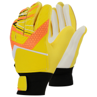 Перчатки вратарские ONLYTOP, р. 6, цвет жёлтый