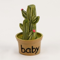 Миниатюра кукольная «Кактус в горшке», набор 2 шт., размер 1 шт. — 1,7 × 2,5 × 1,7 см Миниатюра кукольная «Кактус в горшке», набор 2 шт., размер 1 шт. — 1,7 × 2,5 × 1,7 см