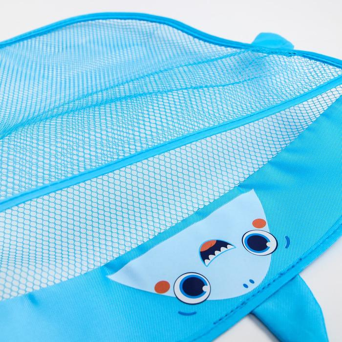 Сетка для хранения игрушек на присосках &laquo;Акула&raquo;