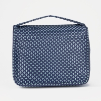 Косметичка-несессер на молнии, с крючком, цвет синий Косметичка-несессер на молнии, с крючком, цвет синий